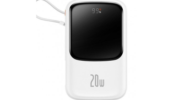 Baseus Qpow Digital Display Power Bank with Fast Charging 10000mAh 20W QC/PD/SCP/FCP with Built-in L