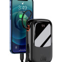 Powerbanka Baseus Qpow Digital Display s rychlým nabíjením 20000mAh 20W QC/PD/SCP/FCP s vestavěným k