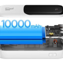 Baseus Qpow Digital Display Power Bank s rychlým nabíjením 10000mAh 20W QC/PD/SCP/FCP s vestavěným L