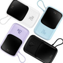 Baseus Qpow Digital Display Power Bank s rychlým nabíjením 10000mAh 20W QC/PD/SCP/FCP s vestavěným L