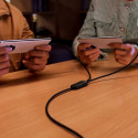 Baseus Flash Series Ⅱ Kabel pro rychlé nabíjení 2v1 USB-C – 2xUSB-C 100W 1,5m černý