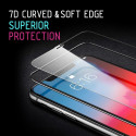 Crong screen protector 7D Nano Flexible Glass Full Cover Hybrid 9H Samsung Galaxy A80/A90