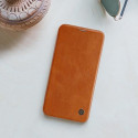 Nillkin Qin Leather Case - Case for Apple iPhone 12 Pro Max (Brown)