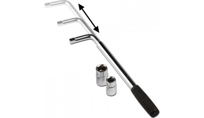 Dunlop - Teleskopowy wzmocniony klucz do kół