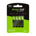 Green Cell akupatareid 4x AAA HR03 950mAh
