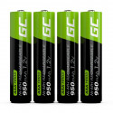 Green Cell akupatareid 4x AAA HR03 950mAh