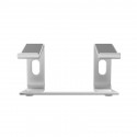 Crong laptop stand AluBench Aluminum, silver