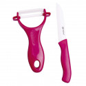 Alpina - Peeler + vegetable cutter set (Pink)