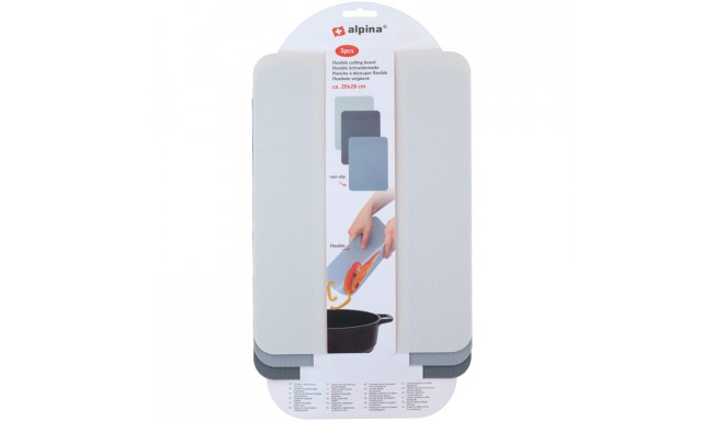 Alpina - Składana Deska / mata do krojenia komplet 3 szt. 20 x 28 cm