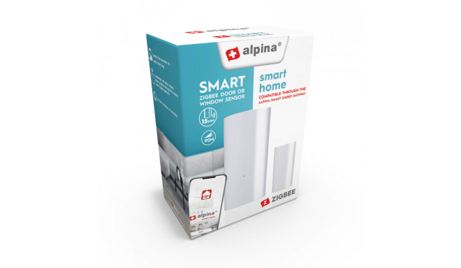 Alpina - Inteligentny sensor otwarcia okien sieć Zigbee