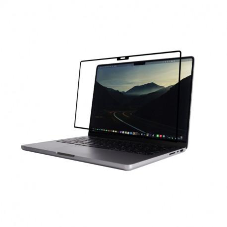 Moshi iVisor AG - Matowa folia ochronna na ekran MacBook Pro 14" (M3/M2/M1/2023-2021) (Black/Clear/M