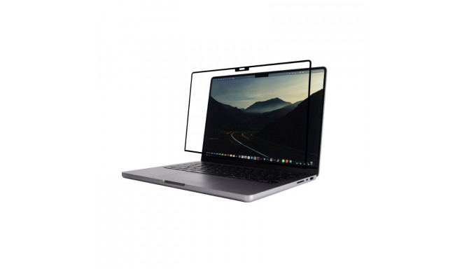 Moshi iVisor AG - Matowa folia ochronna na ekran MacBook Pro 14" (M3/M2/M1/2023-2021) (Black/Clear/M