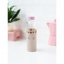 Pusheen - Glass water bottle 500 ml