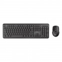Trust TKM-350 - Wireless keyboard and mouse set (Black)