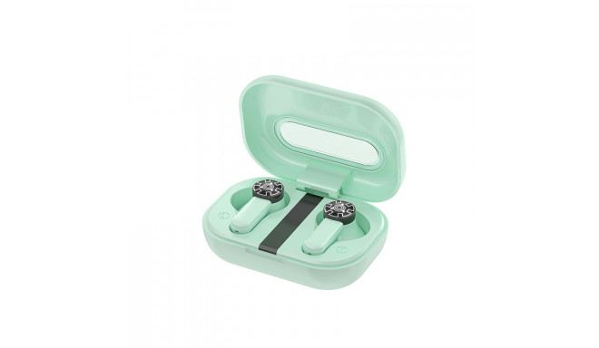 WEKOME VA06 Vanguard Series - Bezprzewodowe słuchawki Bluetooth V5.2 TWS z etui ładującym (Zielony)