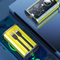 WEKOME WP-345 Vanguard Series - Power bank 10000 mAh Fast Charging with built-in USB-C & Lightning P