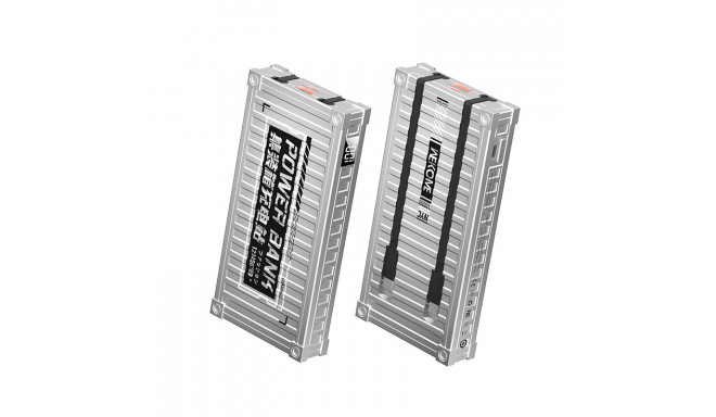 WEKOME WP-339 Container Series - Power bank 10000 mAh Super Charging z wbudowanym kablem USB-C & Lig
