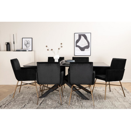 Söögitoa komplekt Piazza&Petra 6 tooli