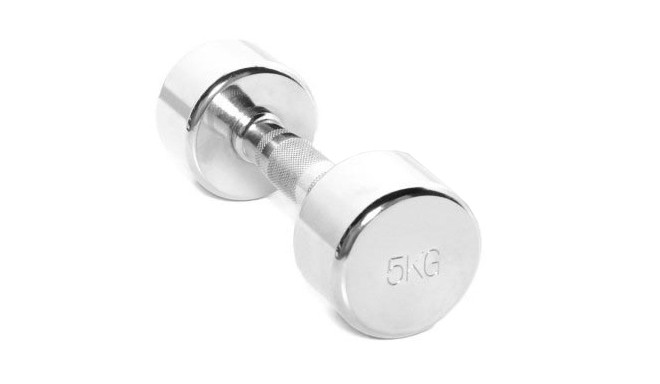 Chromed dumbbell TOORX MC-5 5kg