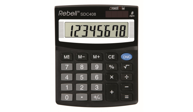 Calculator Semi-Desktop Rebell SDC408
