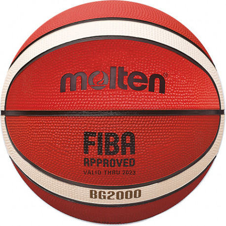 Basketball ball training MOLTEN B7G2000 FIBA rubber size 7