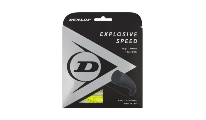 Strings for tennis racket DUNLOP EXPLOSIVE SPEED 17g/1,25mm 12m