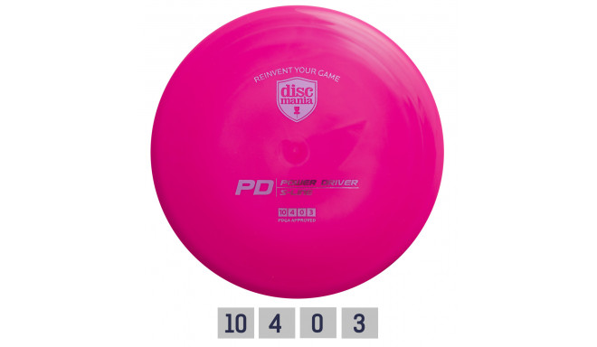 Discgolf DISCMANIA Distance Driver S-LINE PD purple 10/4/0/3