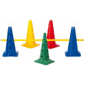 Cone TREMBLAY 12 holes 50cm red