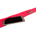 Sports Belt AVENTO 21PR L Fluorescent pink/Black/Silver