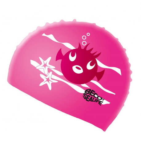 Silicone swimming cap BECO SEALIFE 73942 4 pink, kids