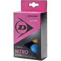 Table tennis balls Dunlop NITRO GLOW 6pcs.