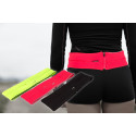 Sports Belt AVENTO 21PR L Fluorescent yellow/Black/Silver