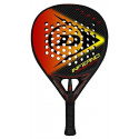 Padel tennis racket Dunlop INFERNO CARBON ELITE 365g Hybrid PRO-EVA profesionalams black/yellow/red