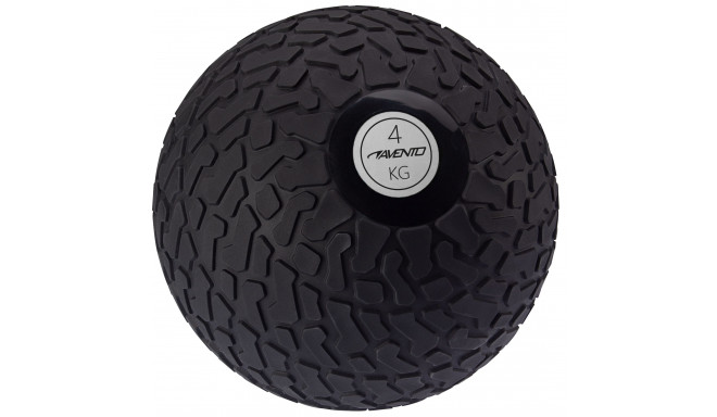 Slam ball AVENTO 42DI 4kg D23cm Black/silver