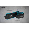 Wrist/ankle weight neopreen AVENTO 41AE 2X1kg Black/Blue