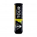 Tennis balls Dunlop TOUR BRILLIANCE UpperMid 4-tube ITF