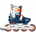 Skates NIJDAM N20AA01 33/36 Navy blue/Orange