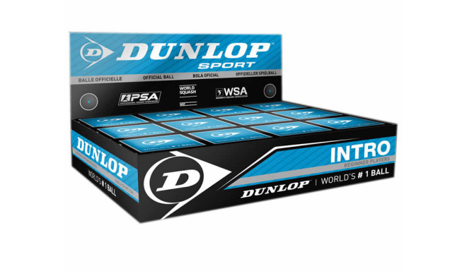 Squash ball Dunlop INTRO 12-box
