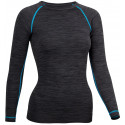 Thermo shirt for women AVENTO 0771 42 Black/Aqua