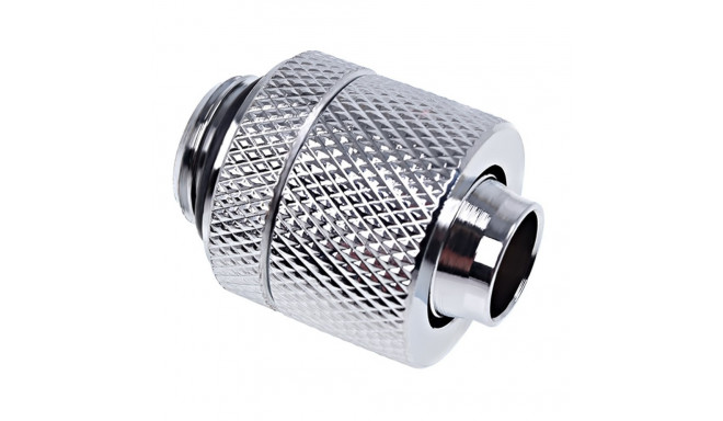 Alphacool Eiszapfen hose fitting 1/4" on 13/10mm, chrome-plated - 17227