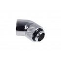 Alphacool Eiszapfen 45° angle adapter 1/4", chrome-plated - 17247