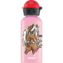 SIGG water bottle Alu KBT Let's Run 0.4L, pink