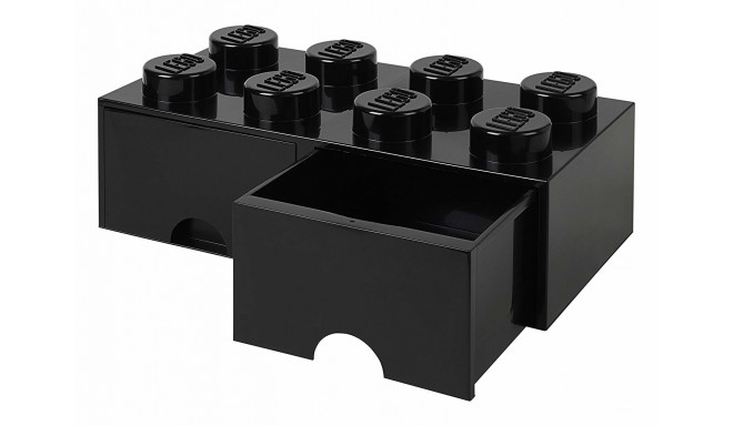 Room Copenhagen LEGO Brick Drawer 8 black - RC40061733