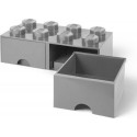 LEGO toy box Room Copenhagen Brick Drawer 8 RC40061740, grey