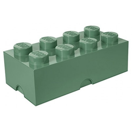 LEGO mänguasjakast Room Copenhagen Storage Brick 8, sand green (RC40041747)