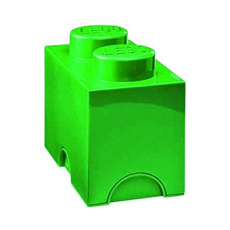 Room Copenhagen LEGO Storage Brick 2 green - RC40021734