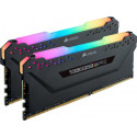 Corsair RAM DDR4 16GB 3600-CL16 Dual-Kit Vengeance RGB PRO Black