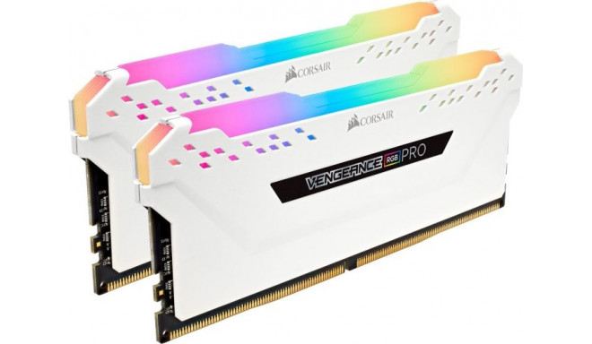 Corsair DDR4 16 GB 3800-CL16 - Dual-Kit - Vengeance RGB PRO White