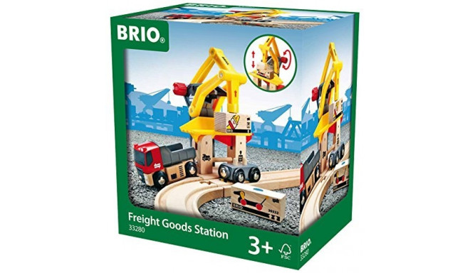 BRIO play set World Freight Loading Station