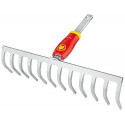 WOLF-Garten Rake DR-M35 - multi-star - silver / red - 35 cm